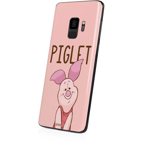 Disney Winnie the Pooh Piglet Portrait Galaxy S9 Skin